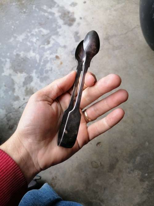 Vintage Ice tongs