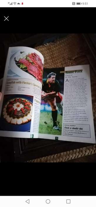 Rugby cook book