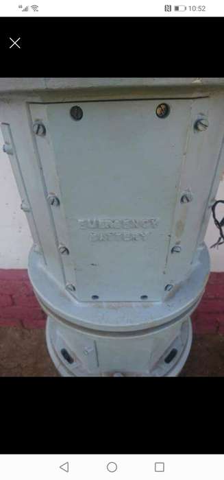 Rare Big Heavy Boat Compass Binnacle. Self collect Robertson. Light not tested.