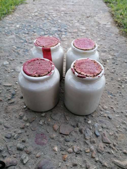 Vintage jar collection
