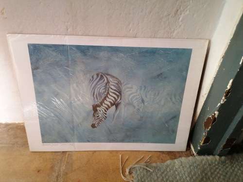 STUNNING SIGNED HERMAN JOUBERT LITHOGRAPH 43cm x 31cm