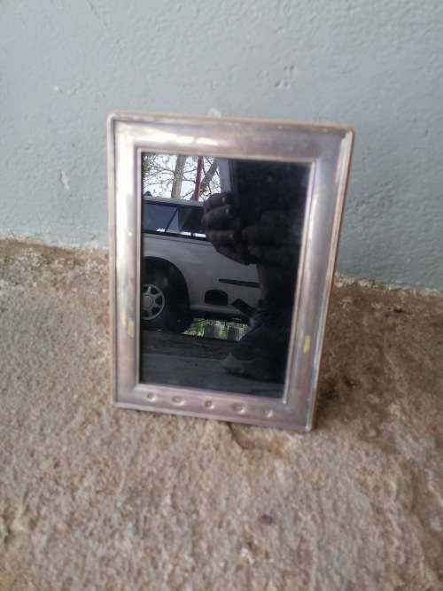 Sterling silver 925 photo frame 18.5cm x 14cm Solid Silver  Birmingham