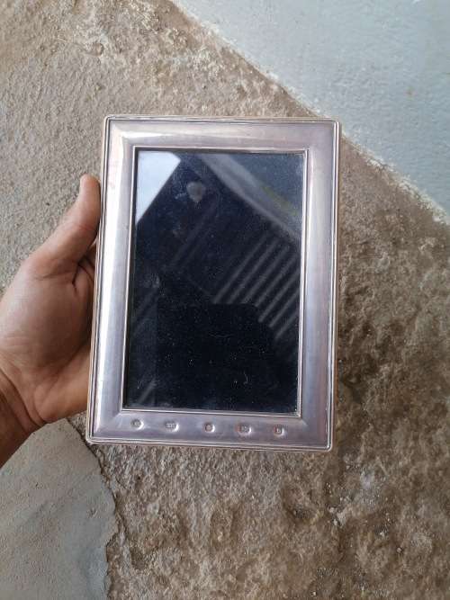 Sterling silver 925 photo frame 18.5cm x 14cm Solid Silver  Birmingham