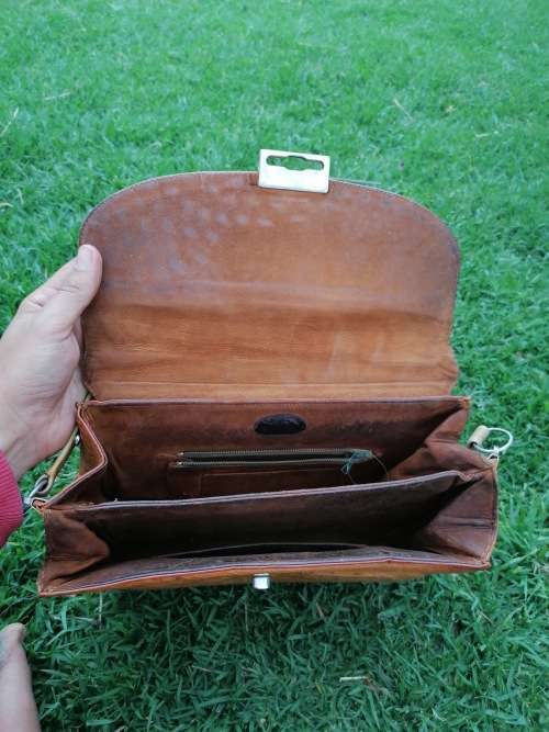 100% Ostrich Leather Handbag