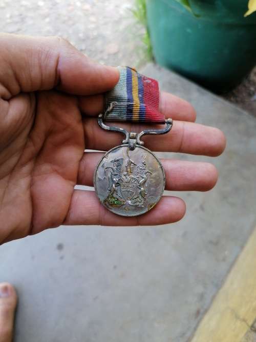 RHODESIA GENERAL SERVICE MEDAL 109471P GD T.CHIGUVARE