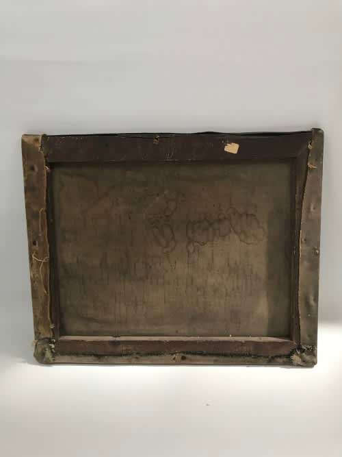 VINTAGE ORIGINAL OIL ON CANVAS SIGNED BY ARTIST MAX 1947 !!!!