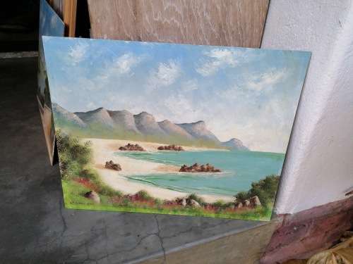 Original major antique painting