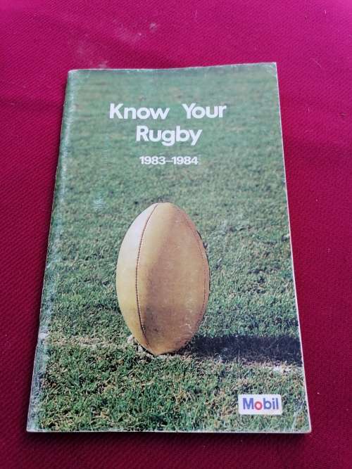 KEN JOU RUGBY. 1983-1984 BOOK