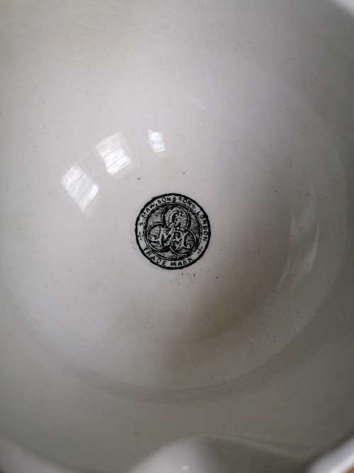 s.maw sons London trade mark porcelain