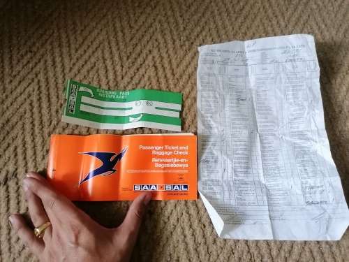 SADF INTELLIGENCE JACKET LIKE NEW WITH PAPER