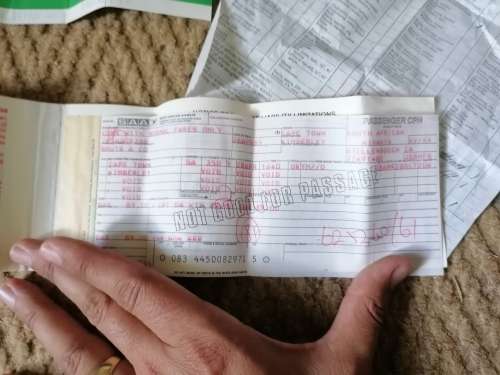 SADF INTELLIGENCE JACKET LIKE NEW WITH PAPER