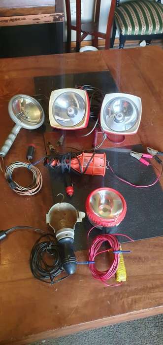 Vintage 12 Volt Car Lamp Collection