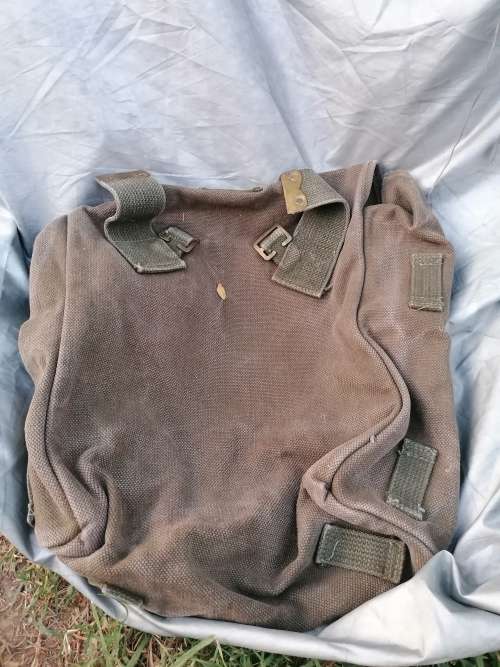 Original Dutch Netherlands army haversack canvas