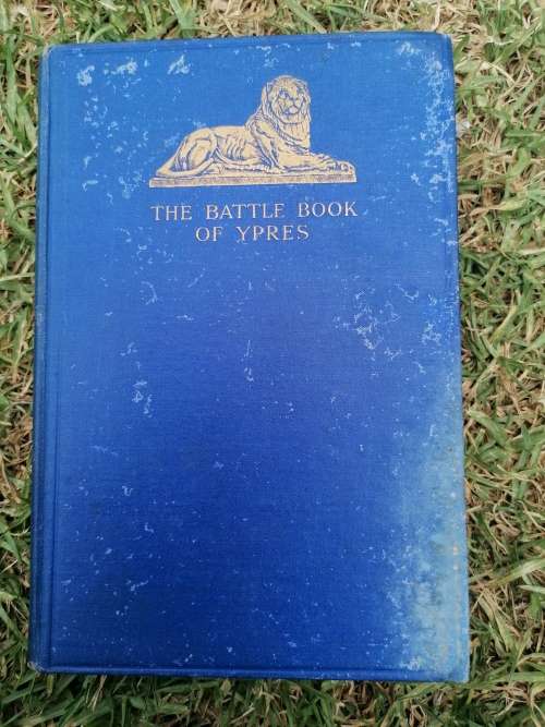 The Battle book of ypes 1927 first print enscribed
