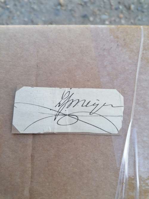 VERY SCARCE AND RARE - GENL. LUCAS JOHANNES MEYER`s SIGNATURE ,1884-1887