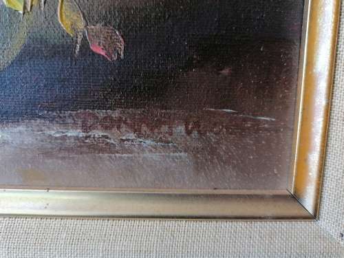 Original Donna wood painting