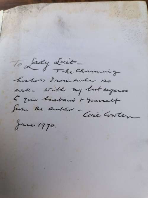 **Inscribed** SCHWIKKARD of Natal and the Old Transvaal. `Plus personal letter from Author`