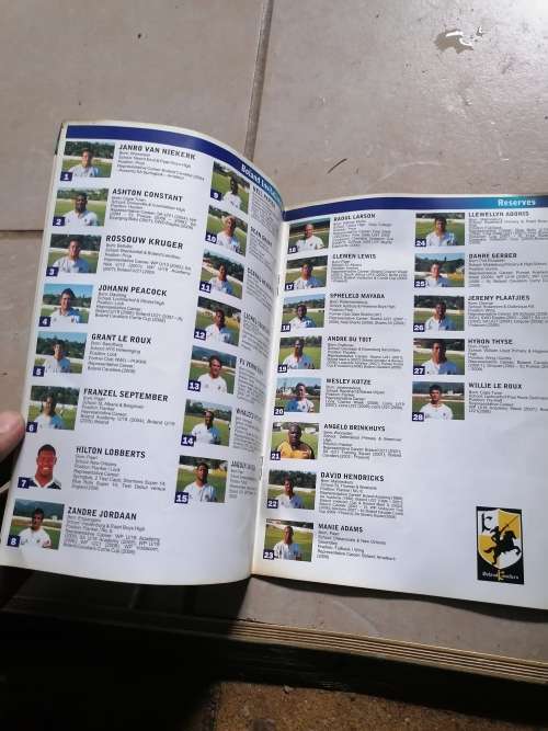 2010 rugby program cape Town stadium
