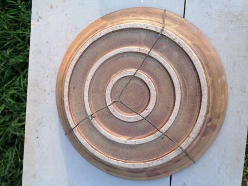 Lovely pottery plate by wendy