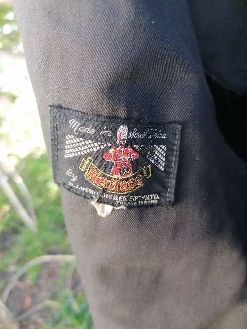 Vintage south african fire brigade jacket