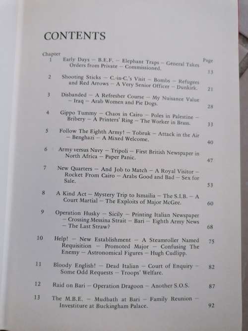 A printer goes to war by Edward Budd 1975 first print