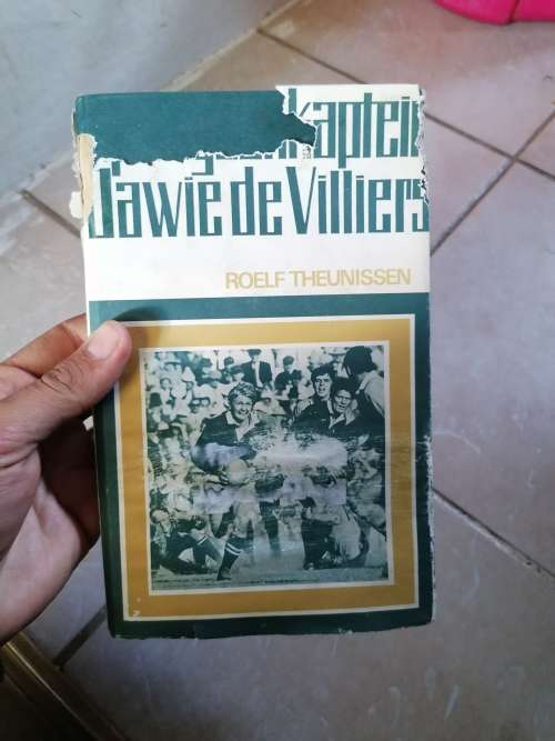 Springbok Kaptein DAWIE DE VILLIERS 1972 eerste druk
