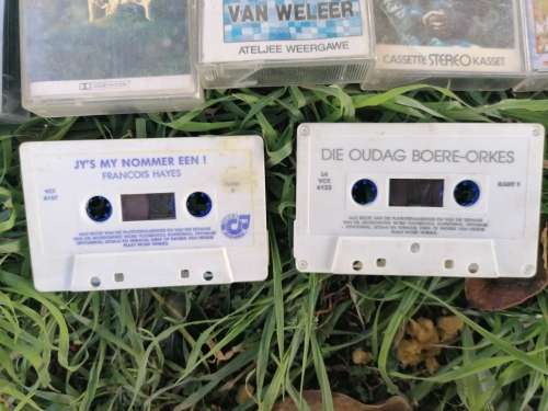 Skaars Afrikaanse Cassette Tapes