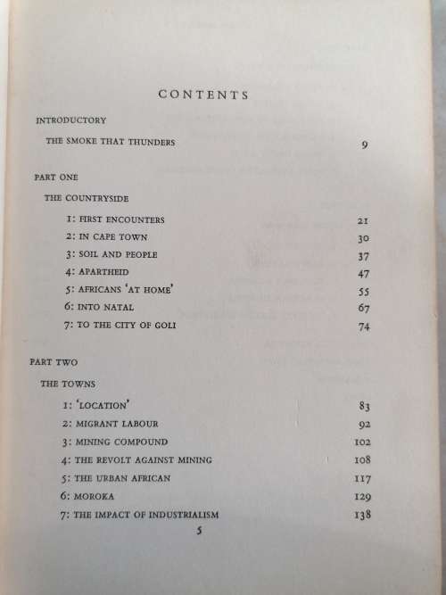 Report on Southern Africa - Basil Davidson