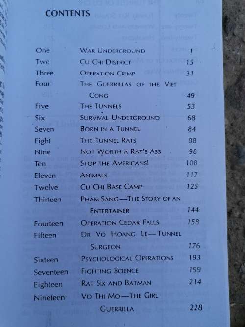The Tunnels of Cu Chi Book by Tom Mangold