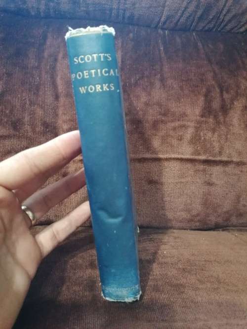 the poetical works of sir walter scott 1892