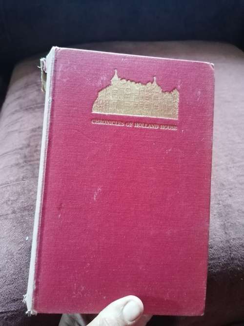 Chronicles of Holland House 1820-1900