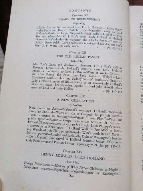 Chronicles of Holland House 1820-1900