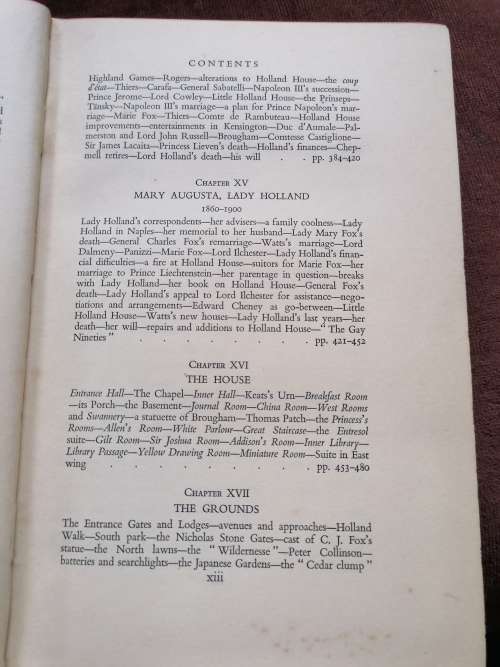 Chronicles of Holland House 1820-1900