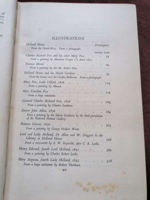 Chronicles of Holland House 1820-1900
