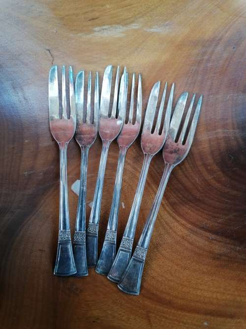 Vintage cake forks