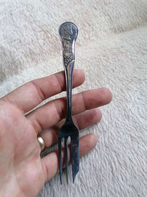 Queen Elizabeth II 1953 Coronation fork
