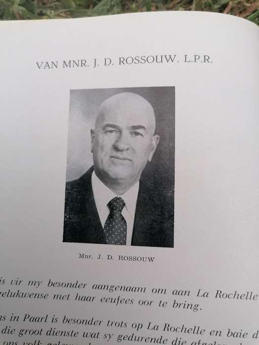 LA ROCHELLE PAARL 1860-1960
