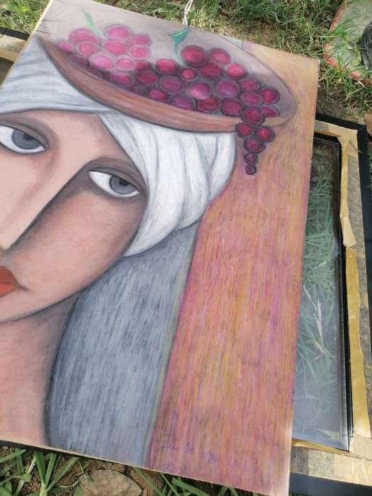 Christa de Kock pastel