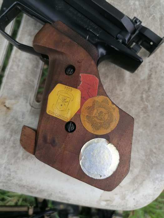 Vintage Feinwerkbau Model 80 Target Air Pistol. WORKING CONDITION