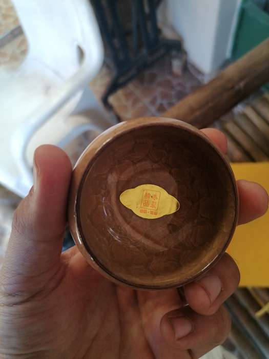 Tea set in box