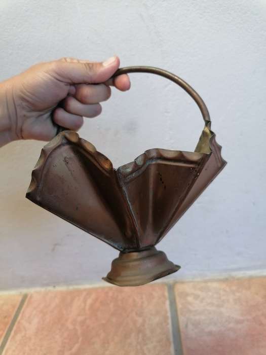 Vintage copper holder