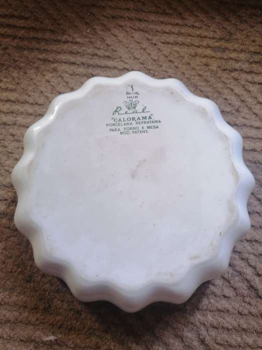 Rare find REAL CALORAMA - molds, for soufflés and pudding, in porcelain