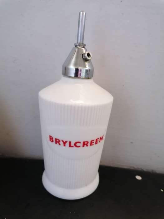 Rare find a vintage Brylcreem dispenser