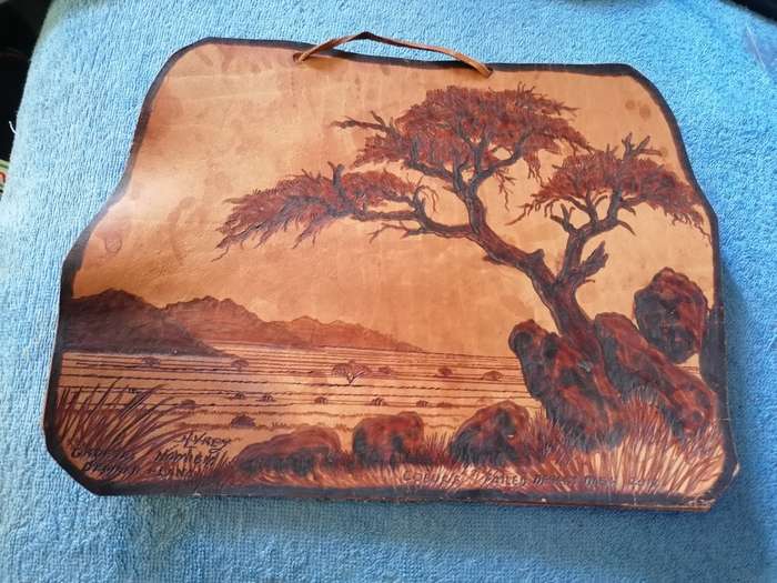 BURNING ART ON LEATHER by Hendrik VREY