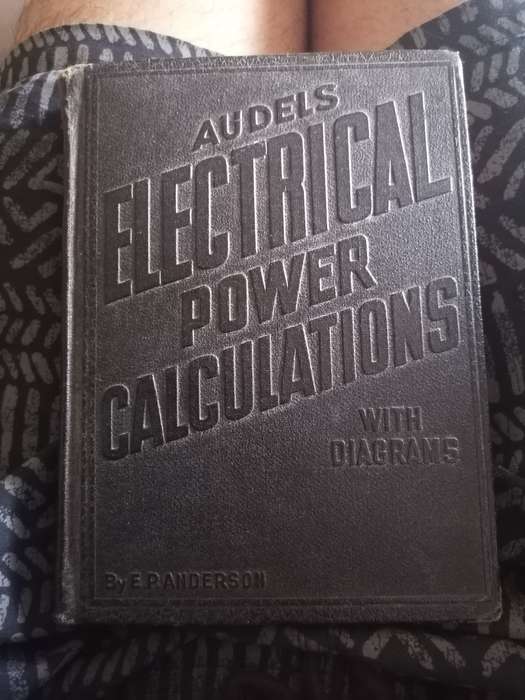 audels electric power calculations with diagrams by e.p anderson