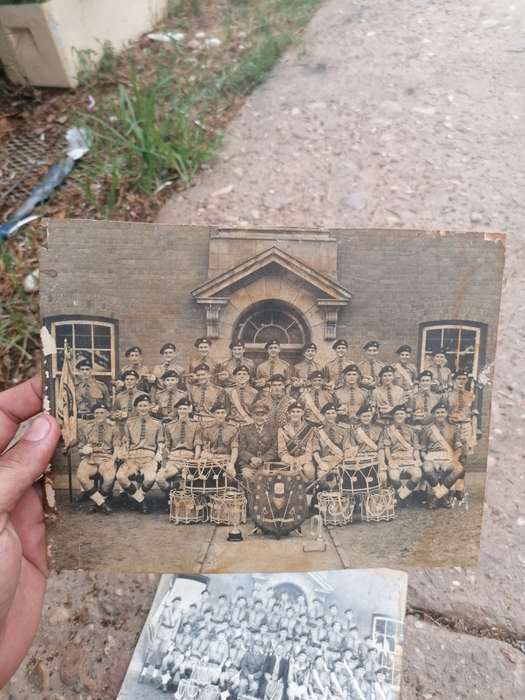 2 vintage military photos