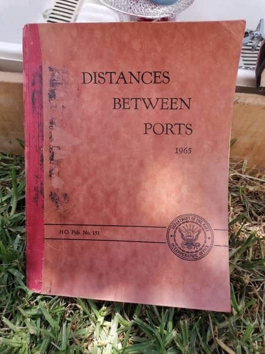 Distances Between Ports. H.O. PUB. NO. 151 DEPARTMENT OF THE US NAVY