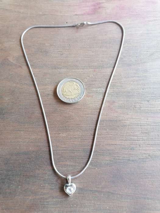 Sterling silver 925 necklace 44cm