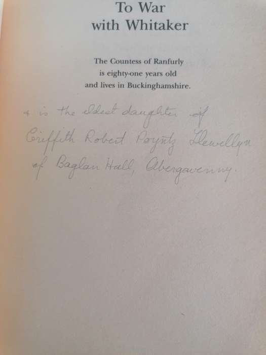 To War With Whitaker : The Wartime Diaries of the Countess of Ranfurly 1939-45