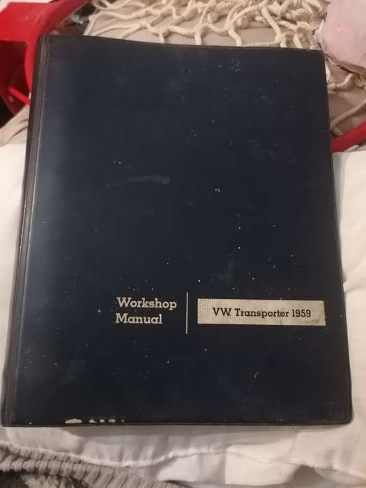 RARE FIND 1959 VW Transporter Early Workshop Manual